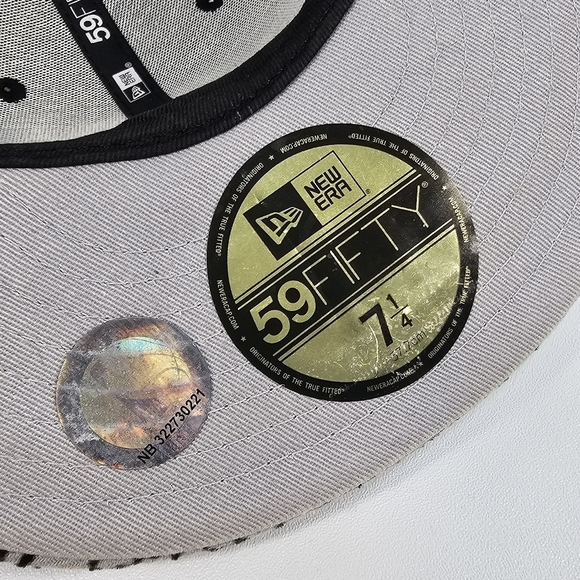 NBA Brooklyn Nets Hat Cap New Era 59Fifty Fitted Men’s Size 7 1/4(57.7 cm) Wool - Picture 6 of 9